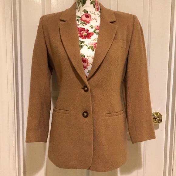 Talbots Jackets & Blazers - Talbots camel hair blazer size 4 Petite
